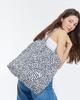 Sehr Leopard Marshmallow Big Bag (White)