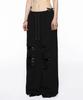 ROCKCAKE Cross Hotfix Damage Jogger - Black