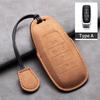 Кожаный чехол для ключа автомобиля Полная защита Оболочка для пульта Для Gac New Energy Trumpchi Aion S ION V Y LX и Mitsubishi Airtrek EV Аксессуары