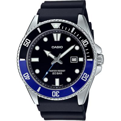 Casio Collection MDV-107-1A2JF Men's Black Watch Stainless Steel Water Resistant 200m
