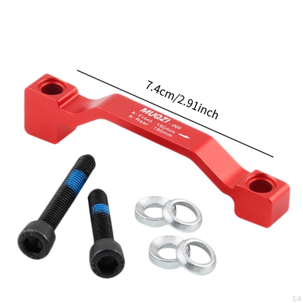 Bicycle Brake Mounting Bracket, Disc Adapter for Bikes, 180mm Replacement Mountain Bike Systems