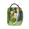 Wilds Kratts Brotdose Freizeit-Lunchbox Schule Praktische Thermotasche Handtaschen für Erwachsene Oxford-Druck Kühltasche