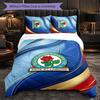 Set Biancheria da Letto Calcio Blackburn Rovers 3 Pezzi Morbido Copripiumino con Federe Set Decorazione Camera da Letto per la Casa
