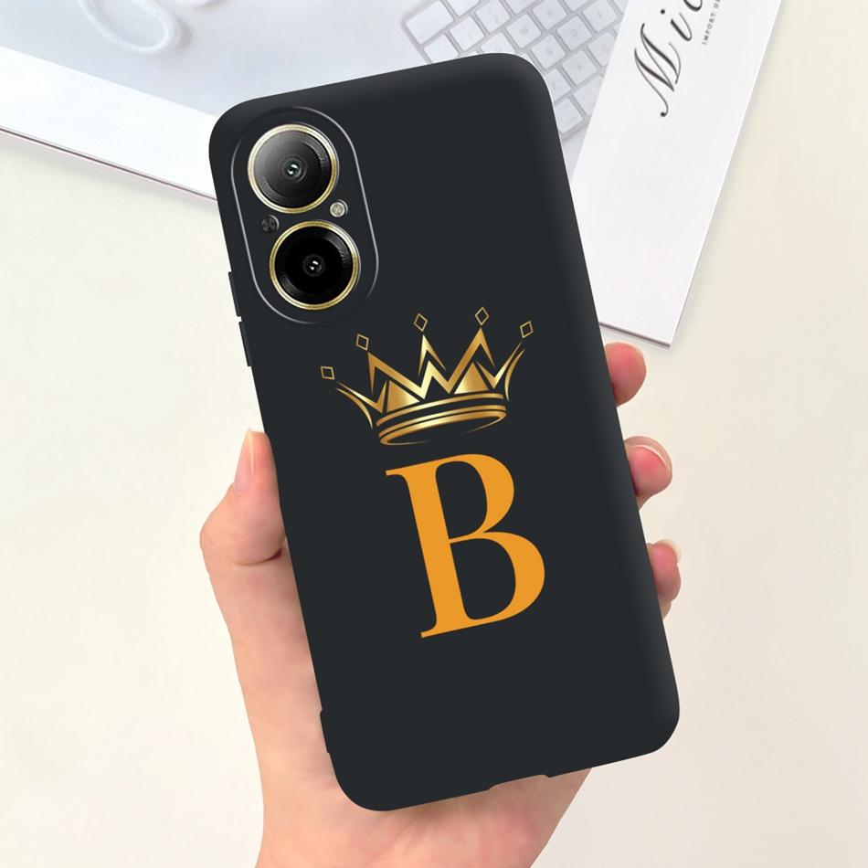 Fashion Letter Case For Realme C67 4G Soft Silicon TPU Protective Cover For RealmeC67 C 67 4G RMX3890 Phone Cases