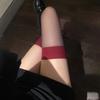 Sexy black stockings thin white silk long leg knee socks thigh stockings half pure lace fishnet stockings Sy