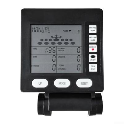 Multifunktioneller Rudergerät-Zähler Tachometer LCD-Anzeige Zähler-Monitor APP Elektronische Uhren Einfach zu bedienen