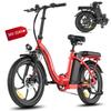 Fafrees F20+ Electric Bicycle Foldable 20" 250W Motor Electric Bike Adult Top Speed 35Km/h 36V 20AH Range 90Km Load 150kg 4 Color