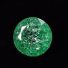 24.85 Ct Round Cut Natural   Green Emerald Loose Gemstone