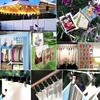 10PCS Stainless Steel Curtain Clips with Hook for Curtain, Photos, Home Decoration Outdoor Christmas Party Wire Holder