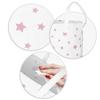 Nukido Toy Basket - White With Stars