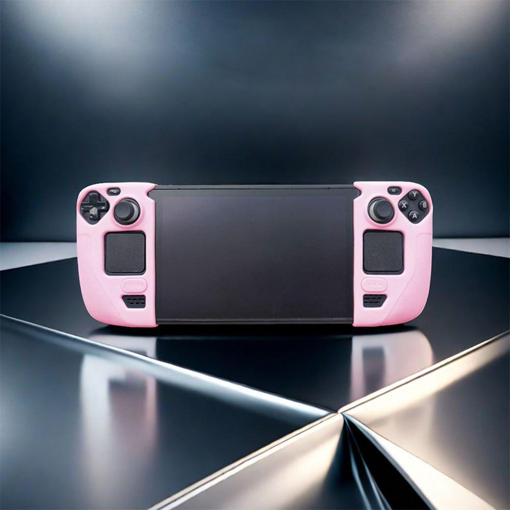 Anti-slip Silicone Grip Shockproof Thicken Protection Case Protective Game Console Grip for Steam Deck/Steam Deck OLED