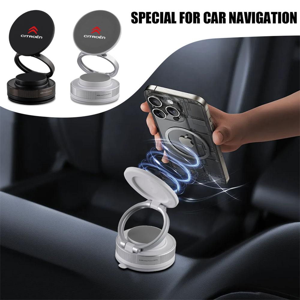 JYRN8 360° Rotating Car Magnetic Phone Holder Adjustable Phone Holder For Car Dashboard For Citroen Picasso Berlingo C3 C4 C5 hub cap