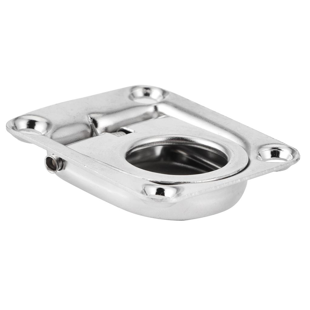 Bootsluken-Zugringgriffe, 304 Edelstahl, hohe Härte, für Yachten, 44 x 38 mm, 1,7 x 1,5 Zoll