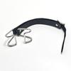 Adjustable Metal Mouth Gag with Nose Hook for BDSM Couple Play Adult Sex Toys