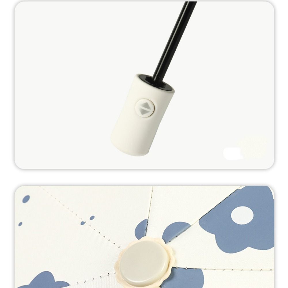 Pocket Rain Umbrella Automatic Rain Umbrella UV Protection Portable Sun Umbrella Windproof Parasol Men Women