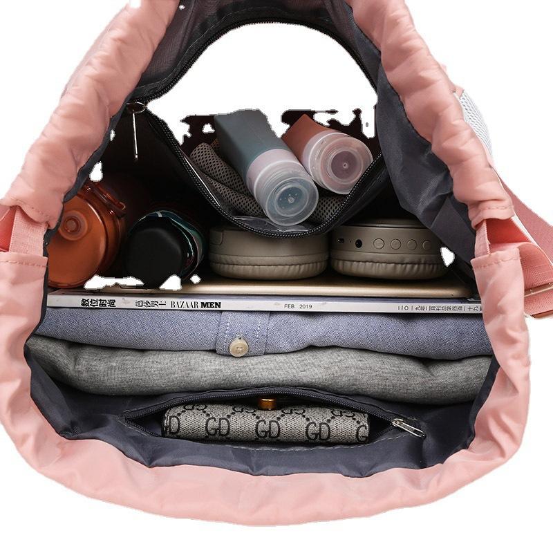 Fitness Bag, Women's New Model, Dry Wet Separation with Shoe Seats, Swimming Bag, Training Bag, Anti Splash Beach Storage Backpack