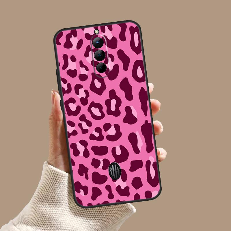 

CAMOUFLAGE LEOPARD PRINT Case For ZTE Nubia Red Magic 11 10S 9S 8S 8 9 10 Pro Plus 6 7 6S 7S Pro 5G 6R 10 Air Cover Red Magic 6Pro