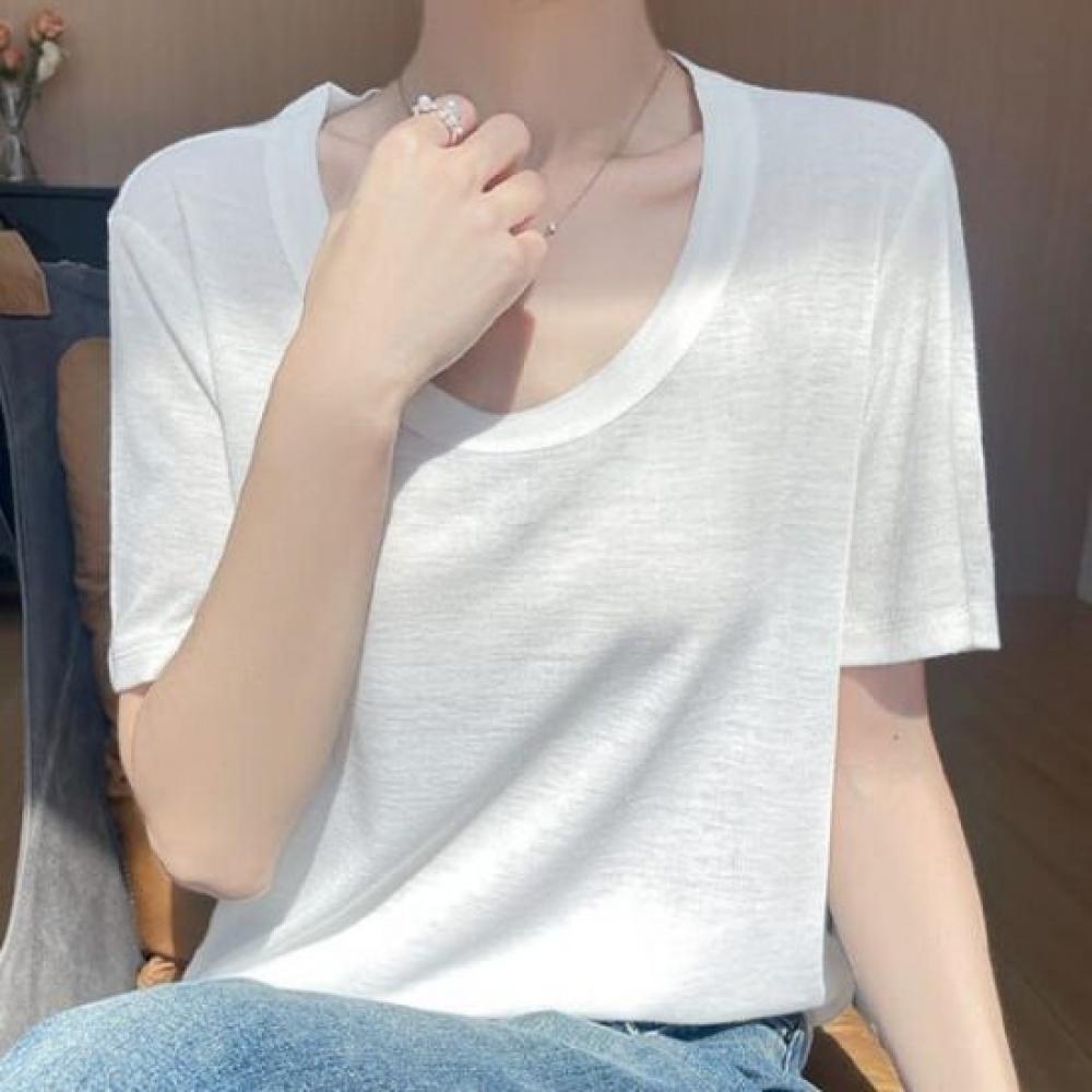 Navava Women Thin ShorT Sleeve T shirT nT2628 1 + 1