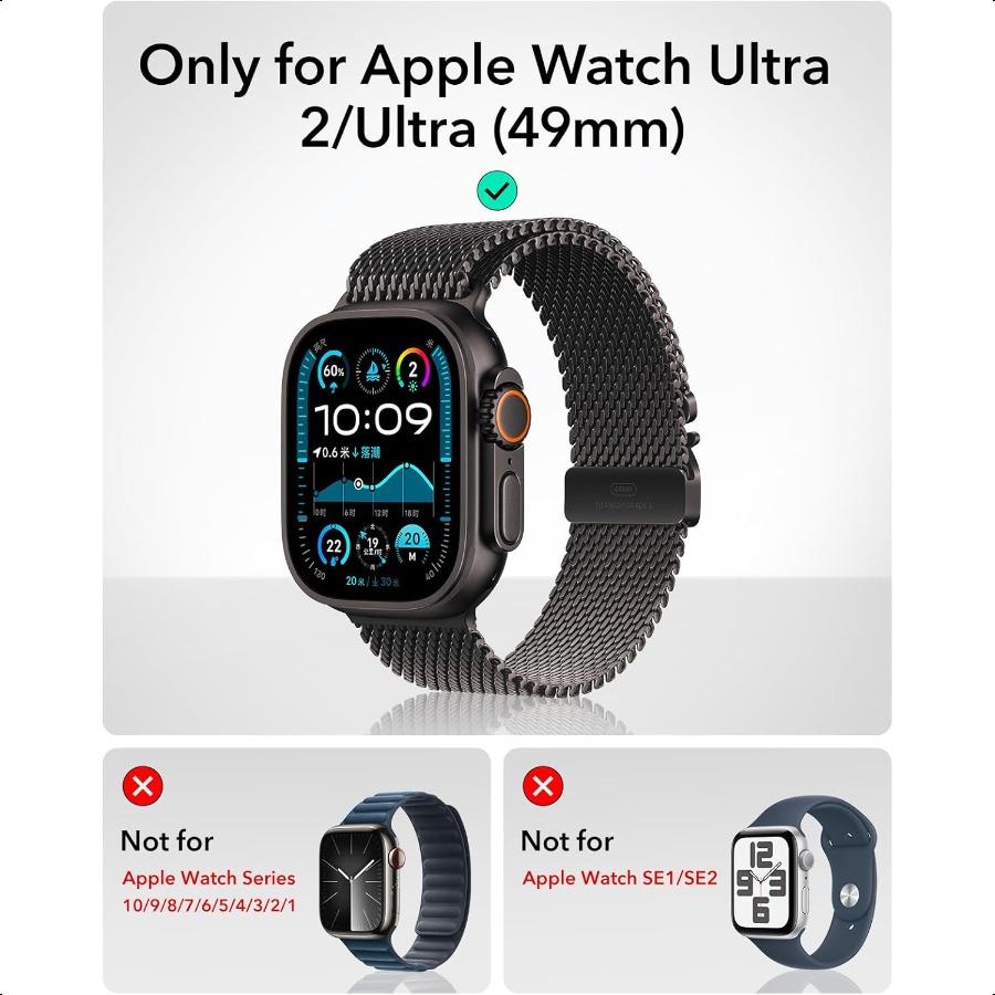 

Защитная пленка Armorite для Apple Watch Ultra 2 Ultra 49 мм, защита военного класса, пленка из закаленного стекла с алюминиевым сплавом United States