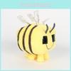 Bee Plush Minecraft Toys Animal Realistic Look Children Room Decor Gift Doll
