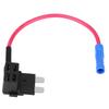 5 Stück Auto KFZ Sicherungsabzweigadapter Standard ATO ATC Flachsicherungen Halter