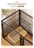 Space-Saving Anti-Escape Cage with Top Cover for Cats and Dogs