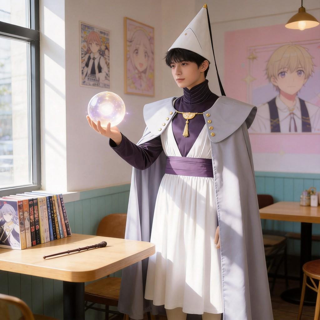 Cappello da Strega Atelier Qifrey Costume Cosplay Con Tessuto in Poliestere Per Role Play Anime