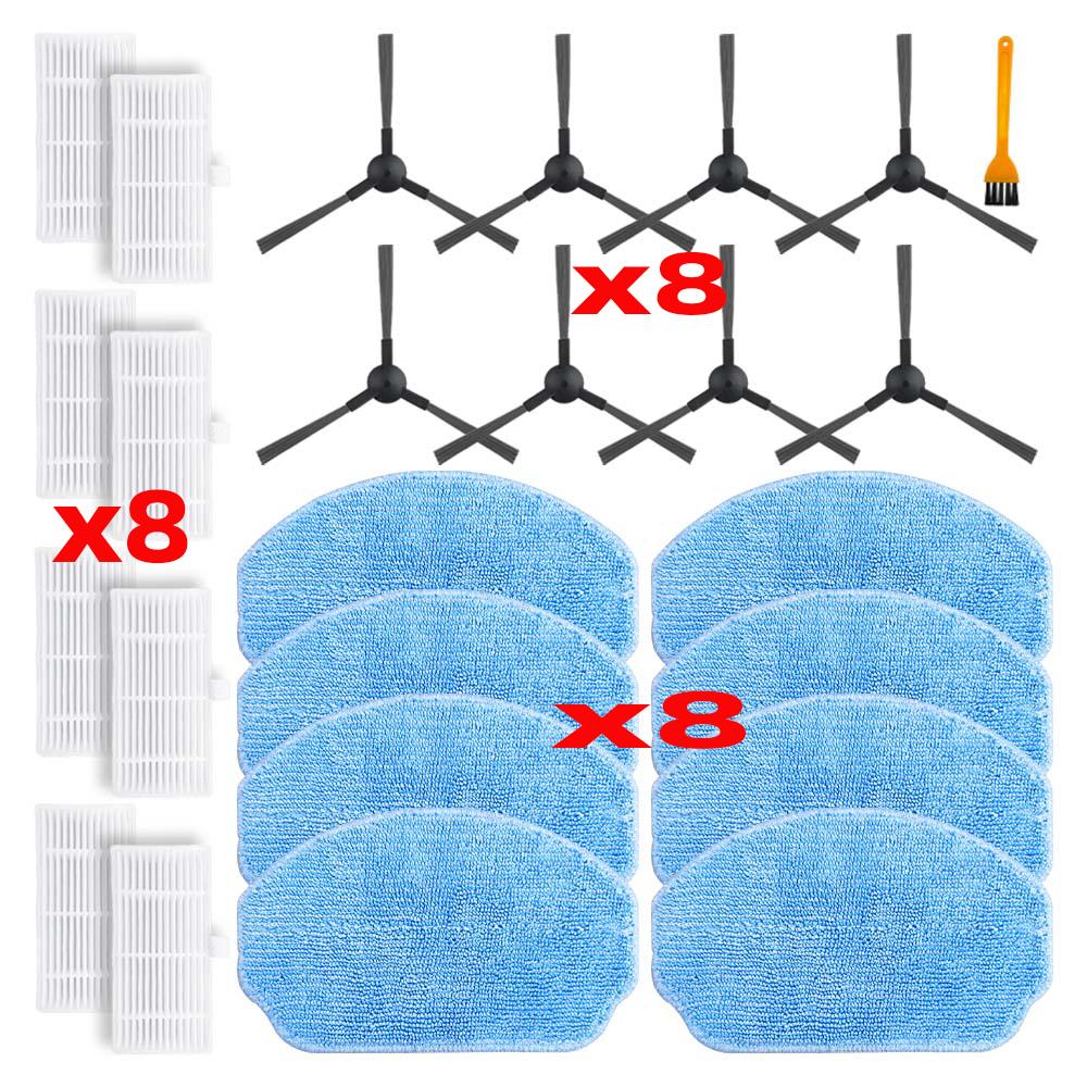 Side Brush Mop Filter Compatible For MAMNV ZCWA ONSON BR150 / BR151 MANVINS G20 / Cecotec Conga 999 Origin X-Treme Genesis Parts