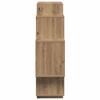 Wall Shelf Artisan Oak 90 x 25 x 90 cm Engineered Wood