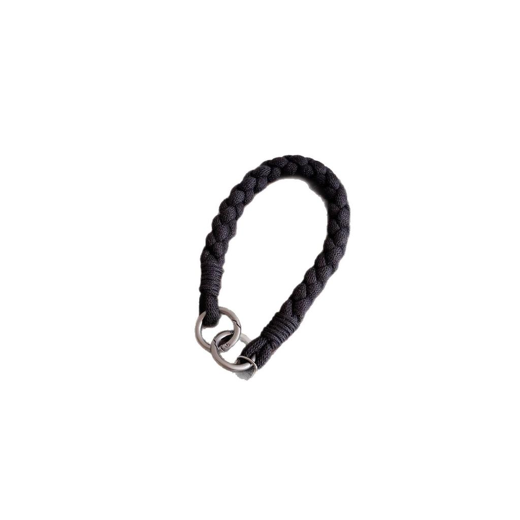 Versatile Ins-Style Double Buckle Woven Metal Phone & Camera Lanyard Bag