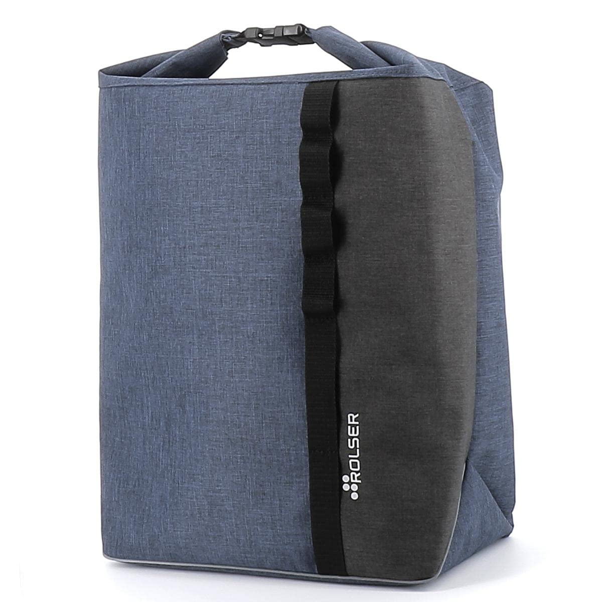 

Сумка Rolser NS Roll Top для покупок Твидовая сумка для рамы NS Logic Продается Большой светоотражатель Сделано в Испании Тележки, Темно-синий, 50 л, RS-12RT, Рама, Отдельно,