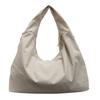 Canvas Tote Bag New Large Capacity Trend Lazy Style Casual Armpit Bag Daily Simple Commuter Bag
