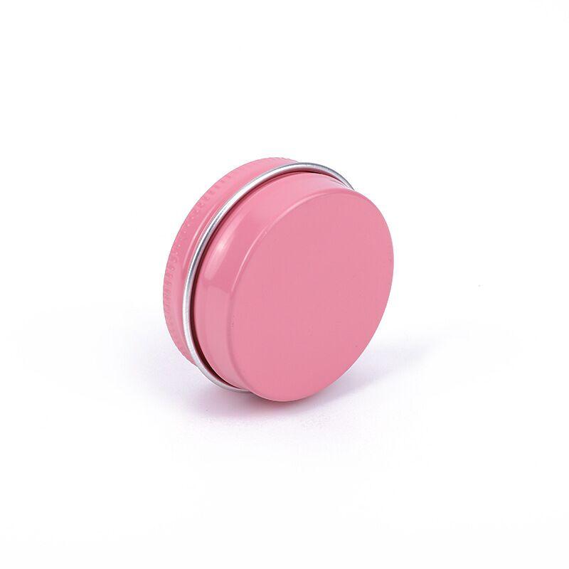 100pcs 15g Aluminum Tin Jars 15ml Pink Color Metal Container Cosmetic Face Eye Cream Packing Empty Can Lip Balm Candle Jar