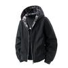 New Large-size Hooded Jacket Men's Color Cotton-proof Outdoor Jacket