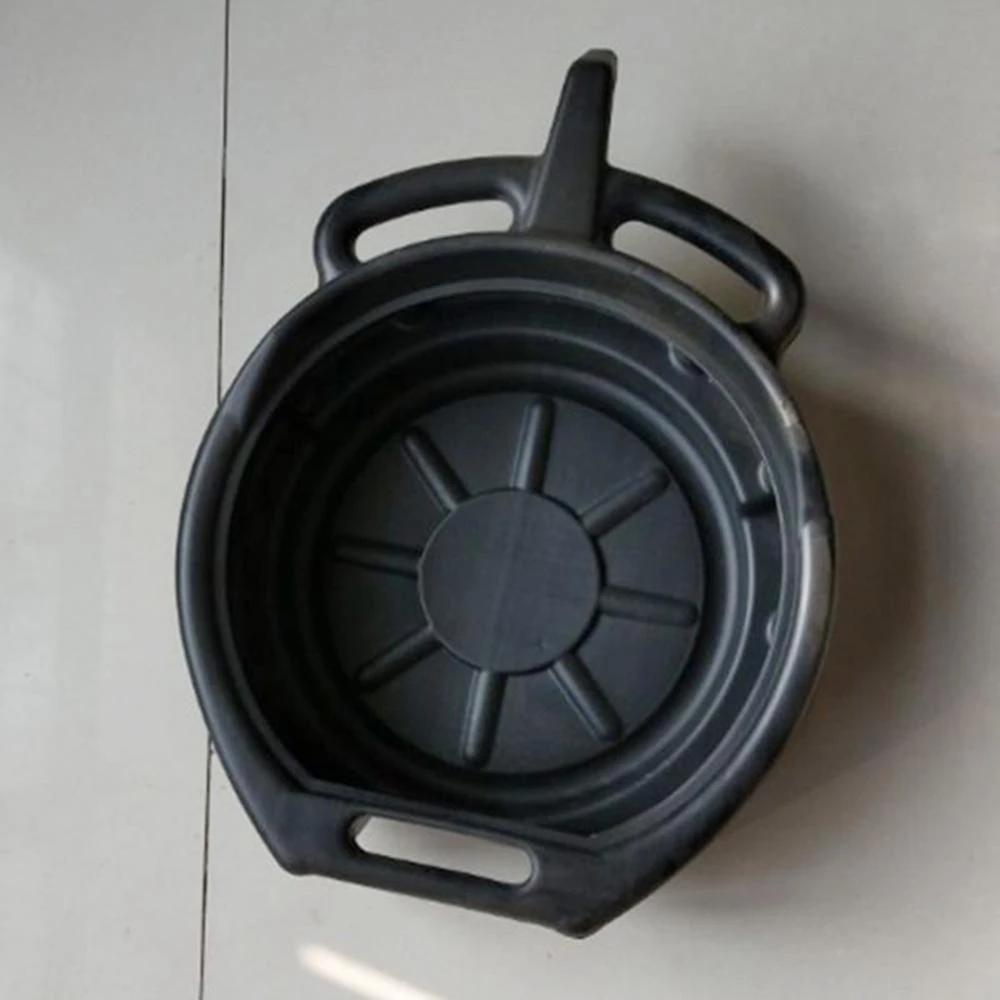 10-15L Plastic Oil Drain Pan Wast Engine Oil Collector Tank Gearbox Oil Trip Tray For Repair Car Fuel Fluid Change Garage Tool