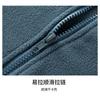 Mens Autumn Winter Half Zip Fleece Jacket Korean Style Warm Coat