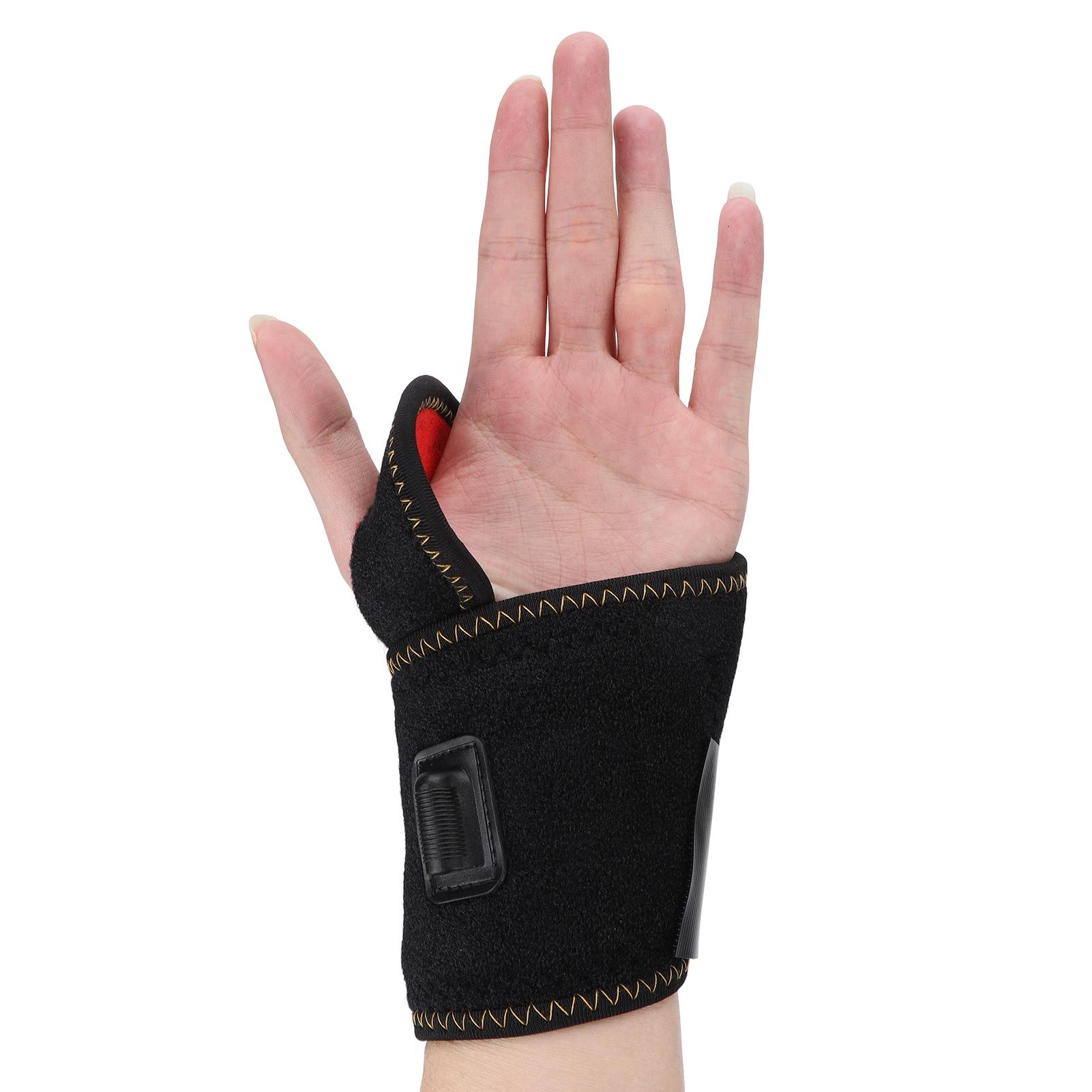Heated Wrist Brace Hot Compress Promote Circulation Relieve Pain Wrist Heating Wrap Band