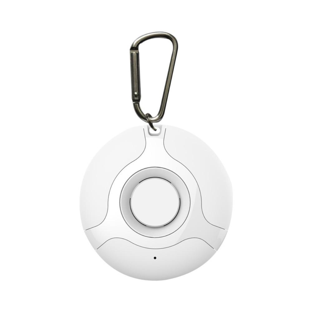 Rechargeable Portable Ultrasonic Pest Repellent Mini Mosquito Repeller Outdoor Pest ControI  Summer White Round
