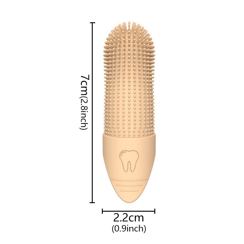 

Silicone Dog Tooth Brush 360 Degree Cleaning Dog Tooth Cleaning Brush Double Sided Cat Dogs Dental Plaque Care Tools Accessories