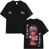 Anime Dandadan Print Grafik T-Shirt Herren Damen Japanisch Harajuku Kurzarm T-Shirt Vintage Oversized 100% Baumwolle T-Shirts Y2K