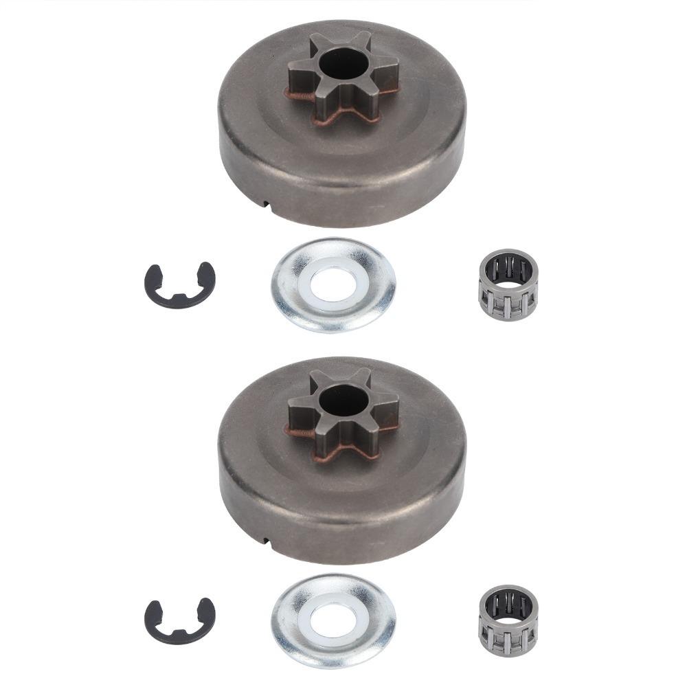 2PCS E-Clip Clutch Drum Sprocket Kit for STIHL 017 018 021 023 025 MS170 MS180 MS210 MS230 MS250