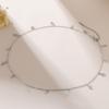 My Shape Leaf Charms Choker CZ Crystal Jewelry for Women Delicate Silver Plated Necklace Minimalist Gifts 2025 Trend
