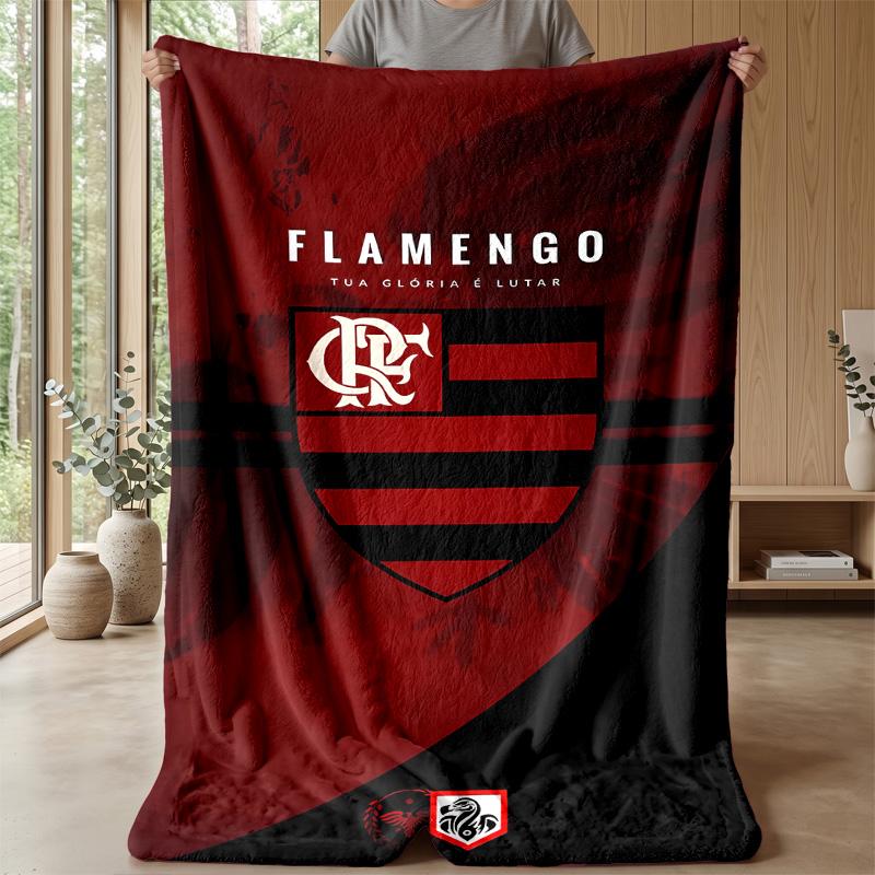 Fiorentina Theme blanket Soft Flannel Blanket Plush Throw Blanket Cozy Sofa Bed Blanket for Home Decor