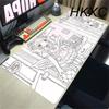 Anime Pink Angel Girls Mouse Pad Gamers Decoracion Gamer Desk Mat Mousepad XXL Gaming Accessories Varmilo Rug Keyboard Carpet