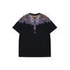 Fila Fusion X Marcelo Burlon County Of Milan Ss22 Casual Retro Soccer Sports Breathable Short Sleeve T-Shirt Unisex Tops Deep-Black T11U229101FBK