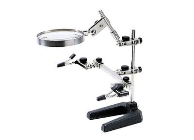 Pomocnícky pracovný stôl Taiyo Electric Industry s lupou Vyrobené v Japonsku (koza) ST-93