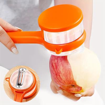 2 Style Stainless Steel Peeling Knife Kitchen Multifunctional Peeler  Peeling Knife Vegetable and Fruit Peeler Household Knife Artifact