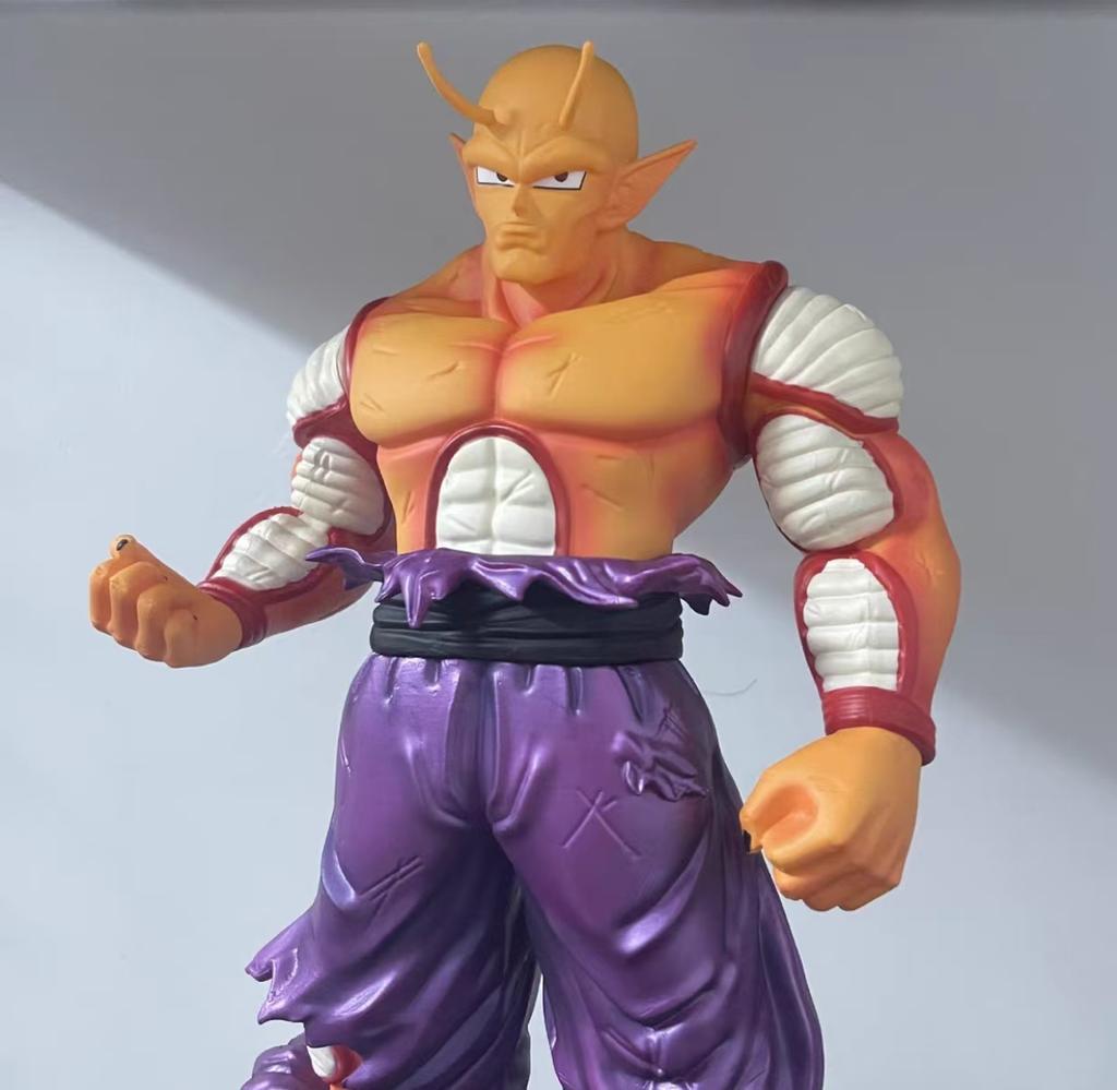 31cm Dragon Ball Z Anime Figure Standing Piccolo Bursting Clothes Battle Figure Scene Statue Model PVC Collectible Doll Toy Gift