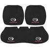Universal 3-Piece Flannel Car Seat Cushion Set for Mazda, Haval, Changan, and Geely