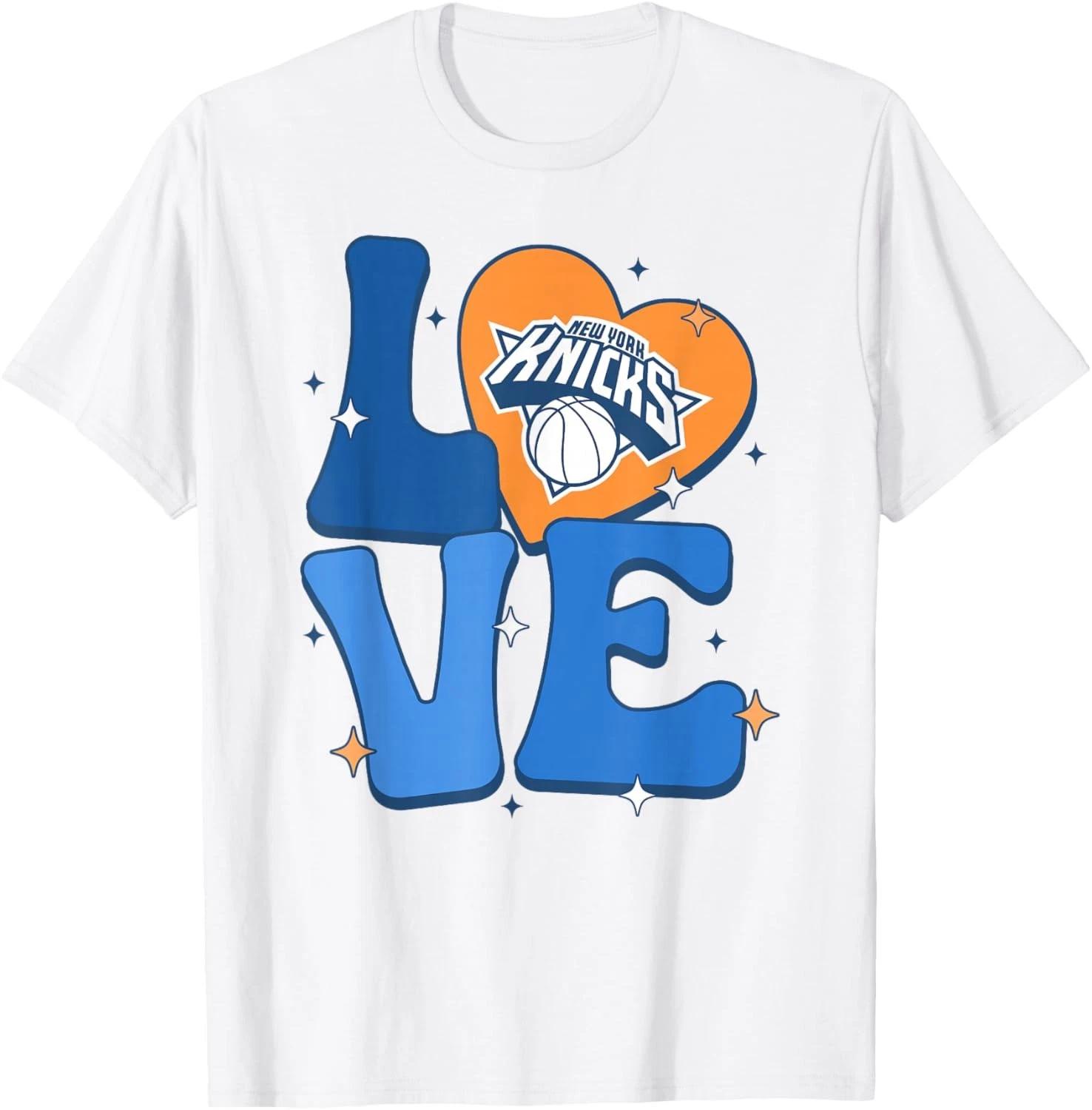 New York Knicks Valentine s Day Love Unisex T-Shirt M